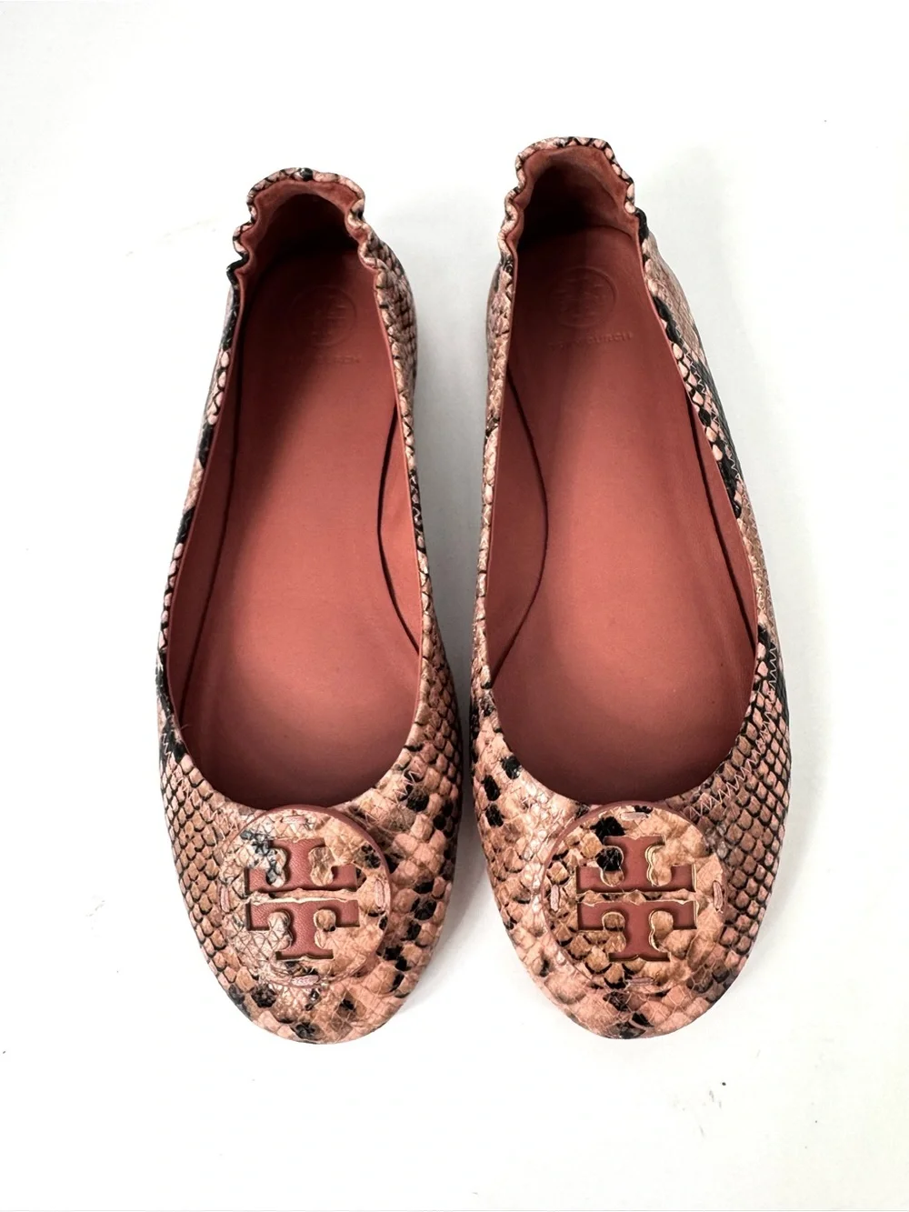 Tory Burch Minnie Travel Ballet Flat Blush